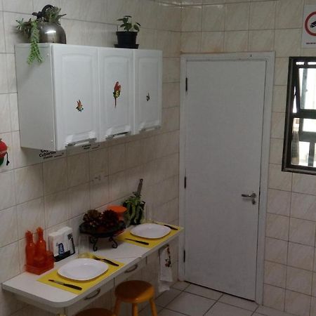 Hostel Canto Dos Passaros سانتوس المظهر الخارجي الصورة
